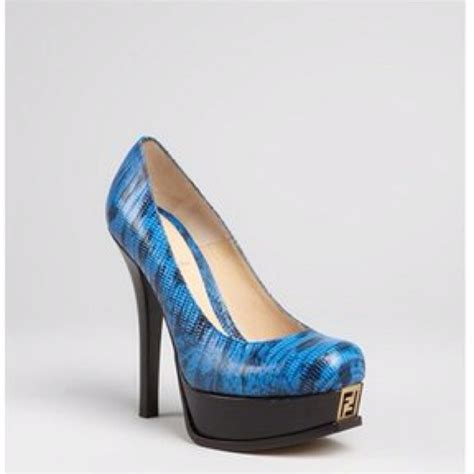 fendi pumps lizard blue|fendi baby accessories.